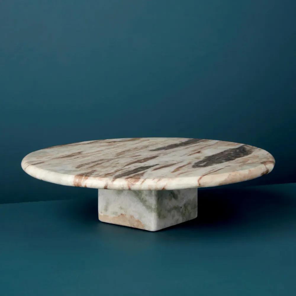 Assiettes de réception - Planches en marbre waterfall - BE HOME