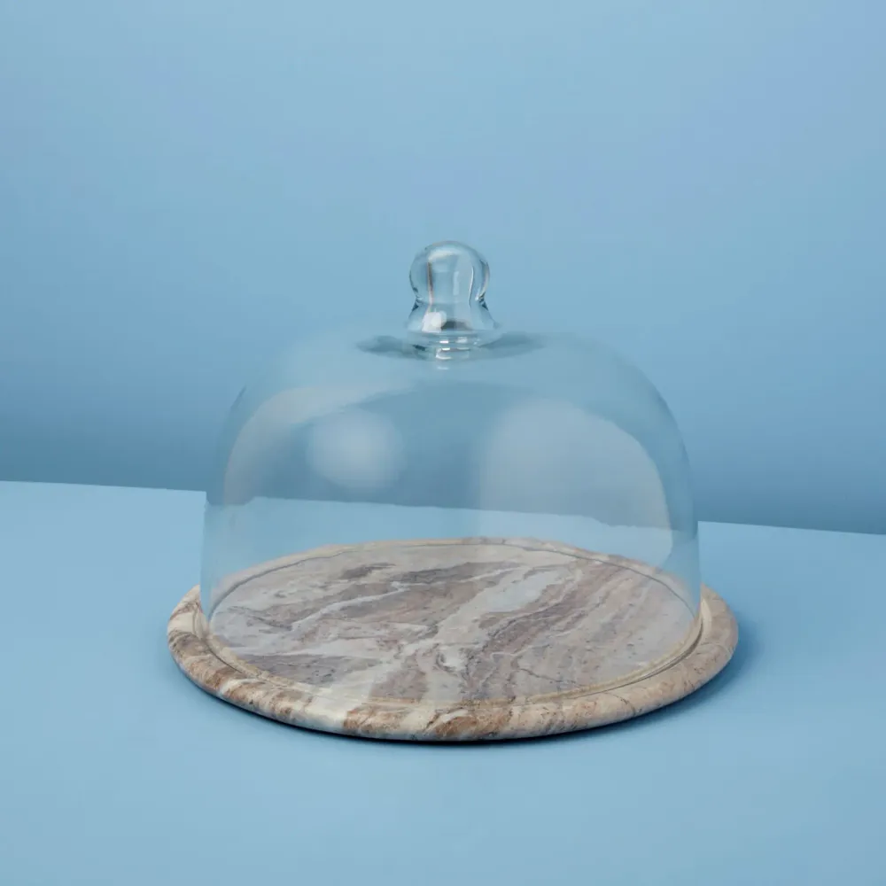 Assiettes de réception - Planches en marbre waterfall - BE HOME
