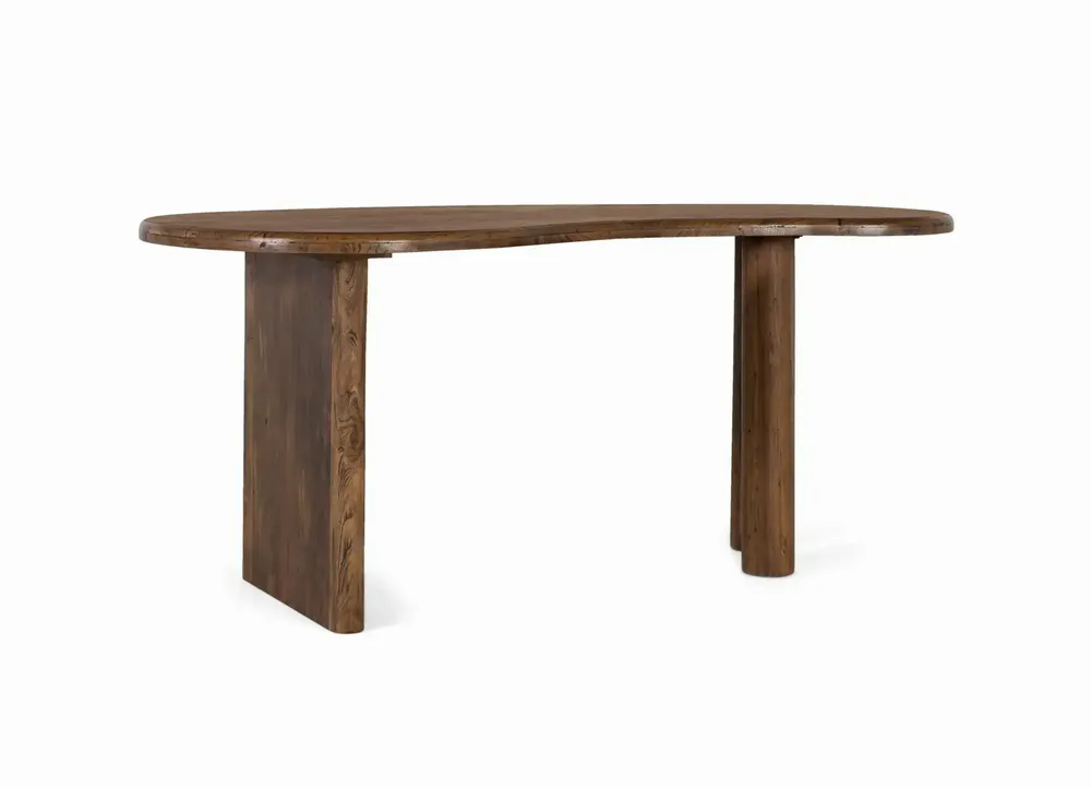Tables Salle à Manger - Table à manger de style rustique en bois de teck - GINER Y COLOMER