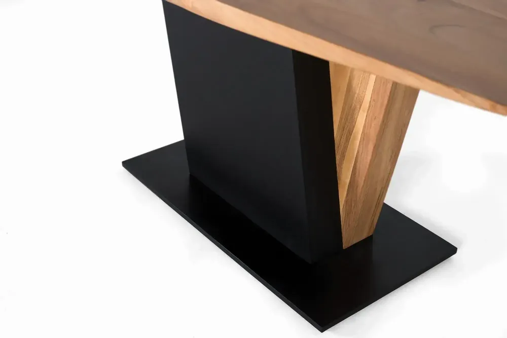 Tables Salle à Manger - Table à manger en bois d'acacia et métal - GINER Y COLOMER