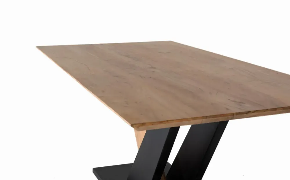 Tables Salle à Manger - Table à manger en bois d'acacia et métal - GINER Y COLOMER