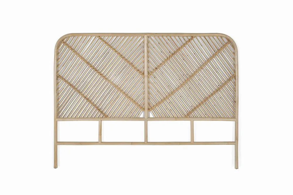 Beds - Rattan headboard 165 cm natural elegance - GINER Y COLOMER