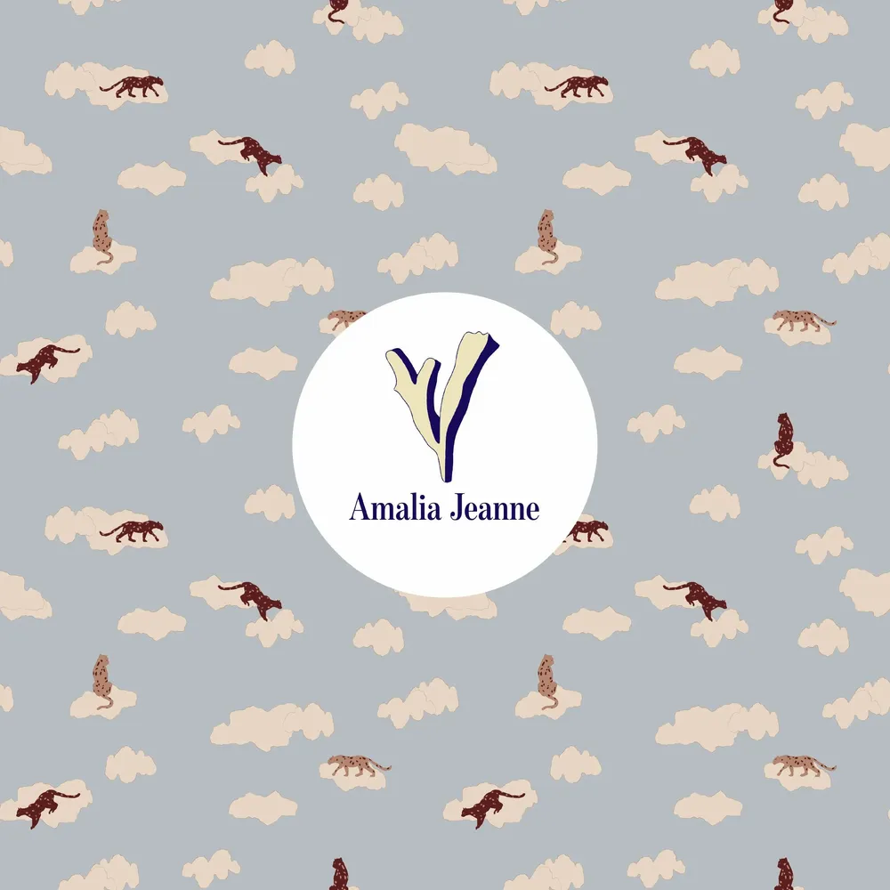 Textile and surface design - Pattern Amalia Jeanne - AMALIA JEANNE