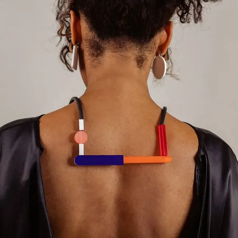 Bijoux - Fiction Necklace – Sculptural, Bold, and Contemporary - PAMELA COROMOTO