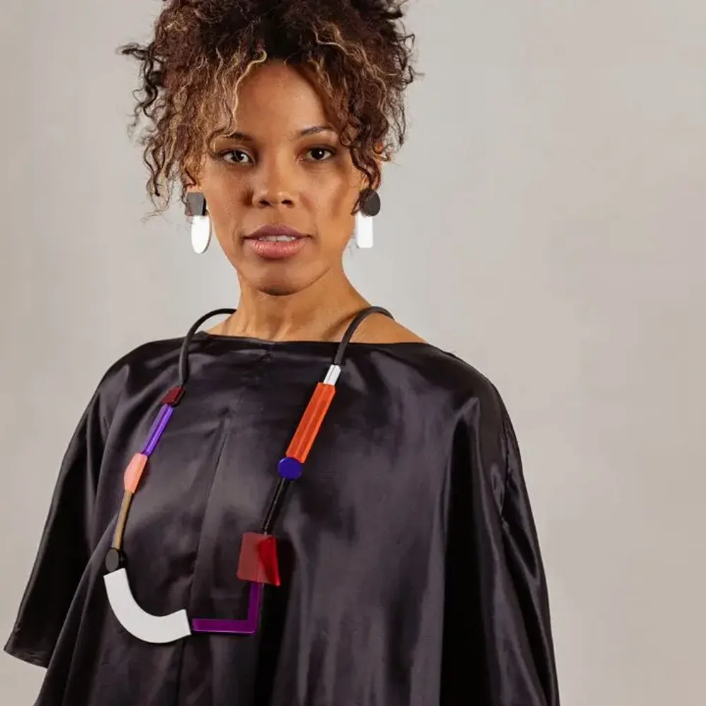 Bijoux - Fiction Necklace – Sculptural, Bold, and Contemporary - PAMELA COROMOTO
