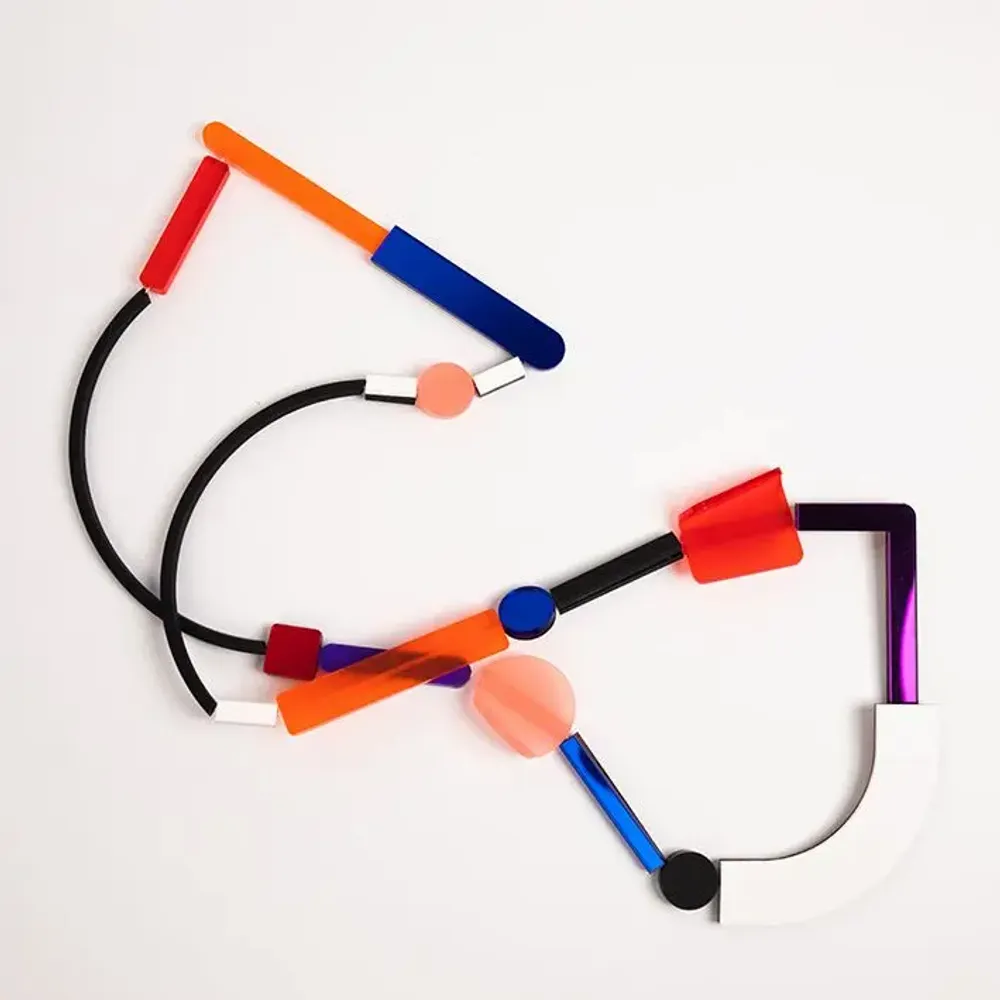 Bijoux - Fiction Necklace – Sculptural, Bold, and Contemporary - PAMELA COROMOTO
