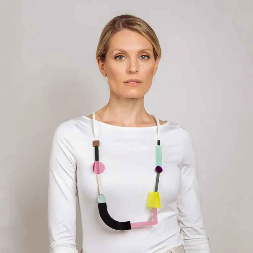Bijoux - Fiction Necklace – Sculptural, Bold, and Contemporary - PAMELA COROMOTO
