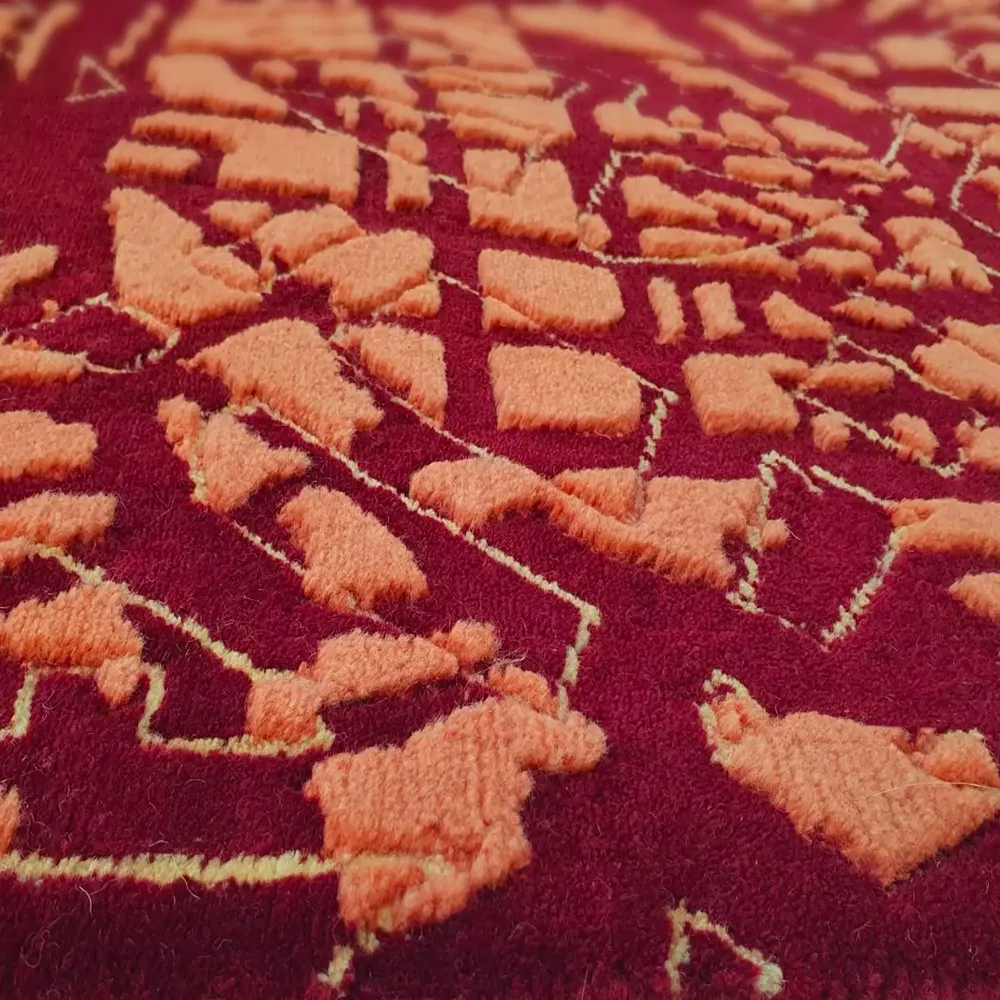 Panneaux séparateurs - Tapis Milan en laine noué à la main, design italien personnalisable - FRANK&FRANK