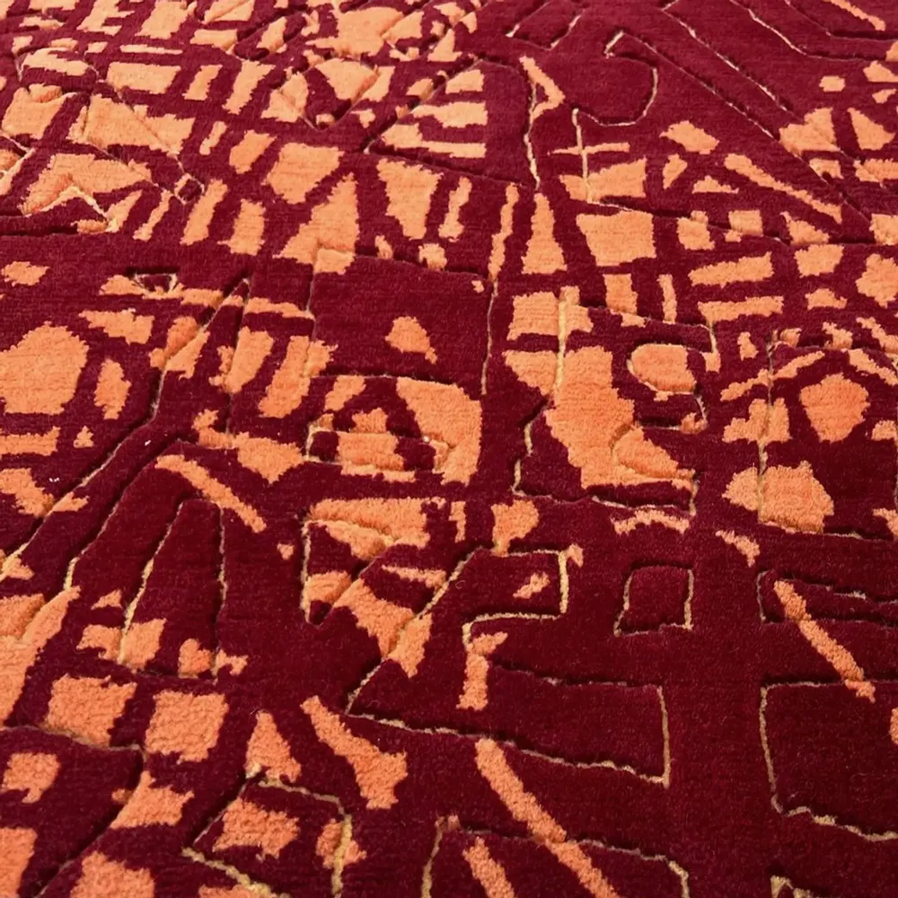 Panneaux séparateurs - Tapis Milan en laine noué à la main, design italien personnalisable - FRANK&FRANK