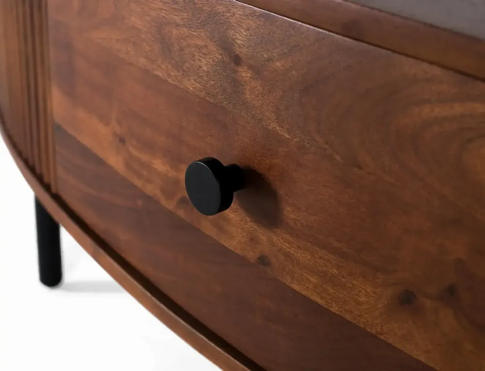 Coffee tables - Coffee table with 1 drawer in acacia wood - GINER Y COLOMER