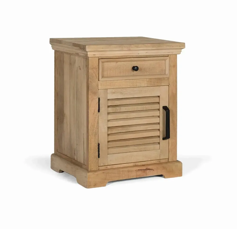 Night tables - Solid mango wood bedside table - GINER Y COLOMER