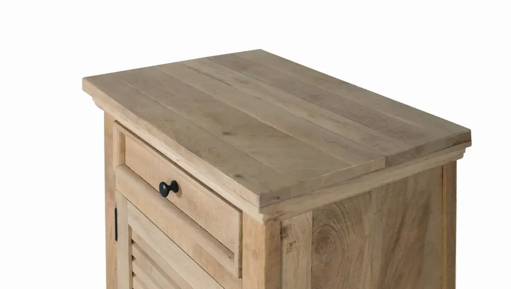 Night tables - Solid mango wood bedside table - GINER Y COLOMER