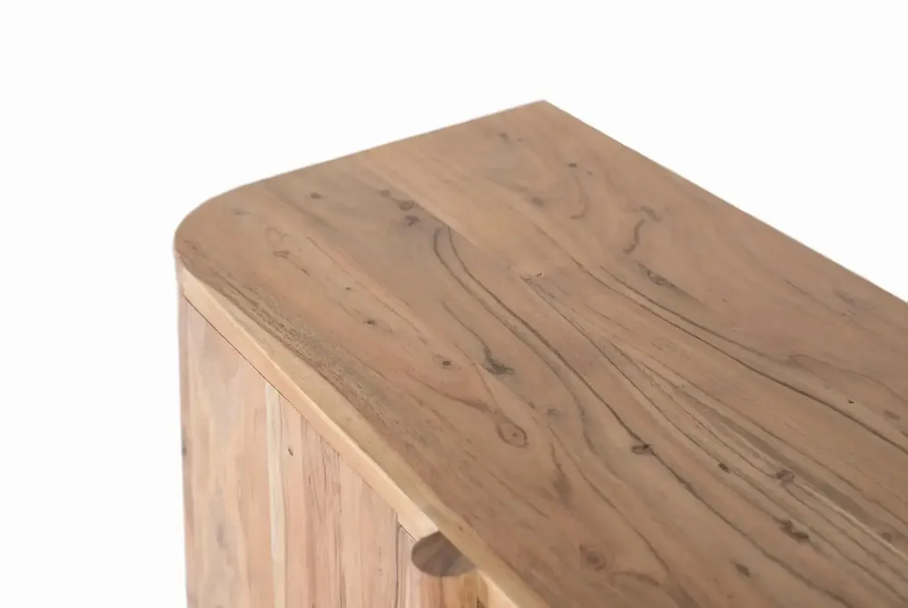 TV stands - Solid acacia wood TV cabinet - GINER Y COLOMER