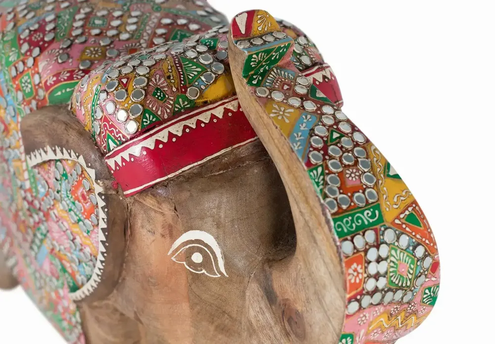 Sculptures, statuettes et miniatures - Figurine décorative en forme d'éléphant, hauteur 65 cm - GINER Y COLOMER