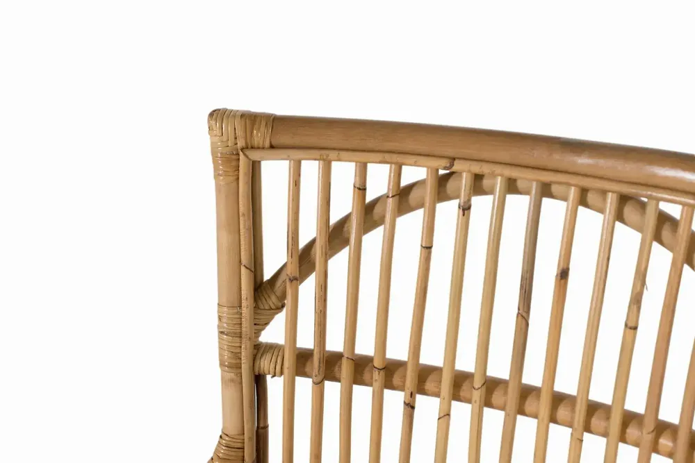 Chairs - Set of 2 rattan chairs with padded cushions - GINER Y COLOMER