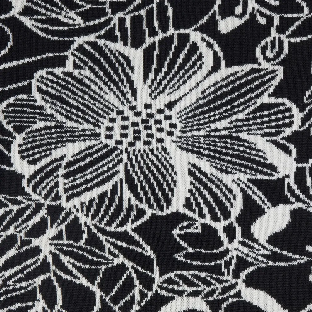 Throw blankets - 160x180cm Reversible Wool Blanket, 'Floral Figment' - SHAKU