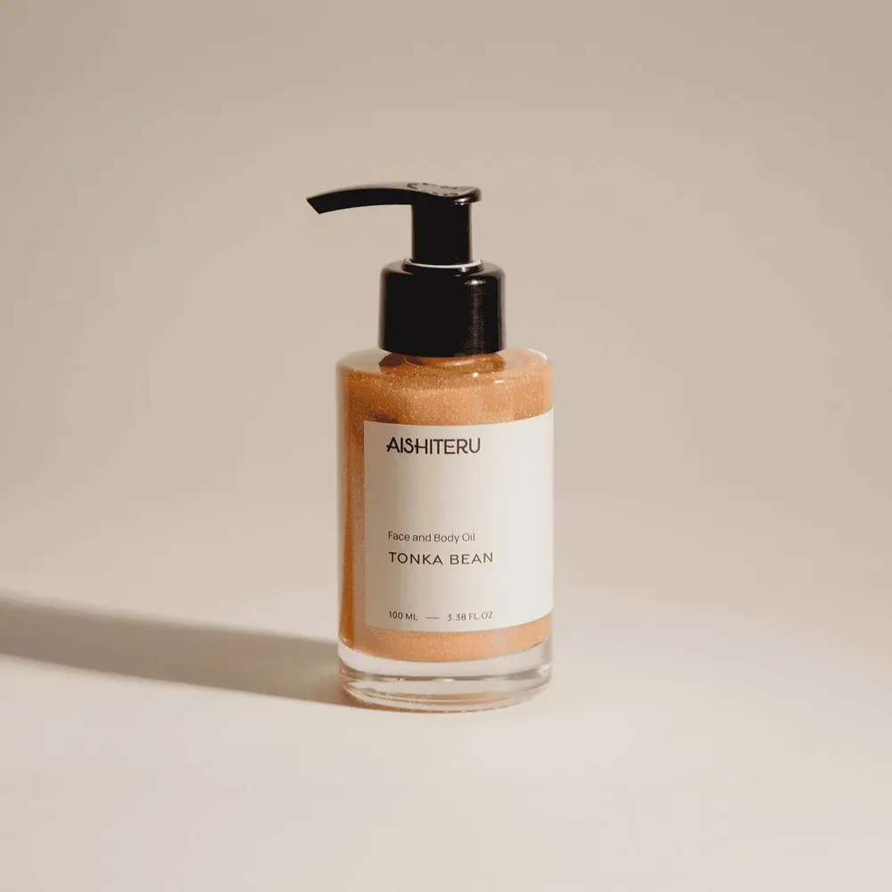 Beauty products - FACE AND BODY OIL 100ML — TONKA BEAN - AISHITERU