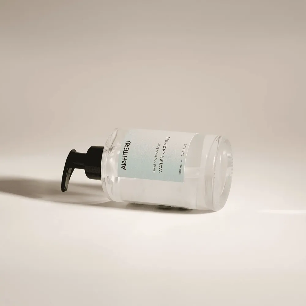 Beauty products - HAND AND BODY SOAP 200 ML — WATER JASMINE - AISHITERU