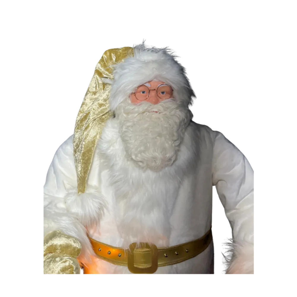 Autres décorations de Noël - Pere Noel blanc et ours polaire - ANIMATE FACTORY