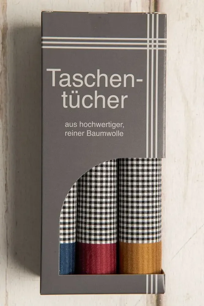 Homewear - "STUCO" men's handkerchiefs - HANDKERCHIEFS « ZOETE »