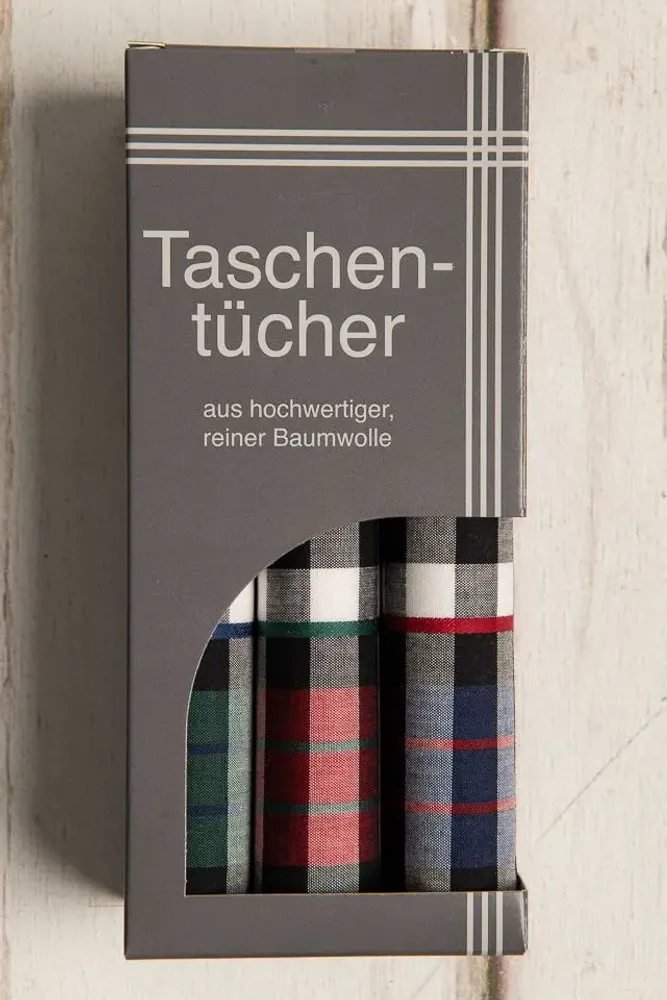 Homewear - "STUCO" men's handkerchiefs - HANDKERCHIEFS « ZOETE »