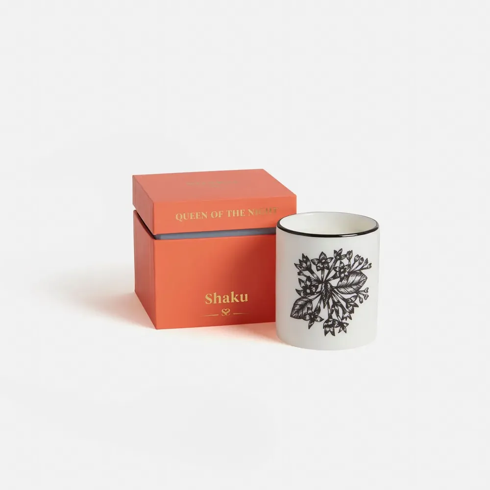 Candles - Queen of the Night Floral Scented Candle - SHAKU
