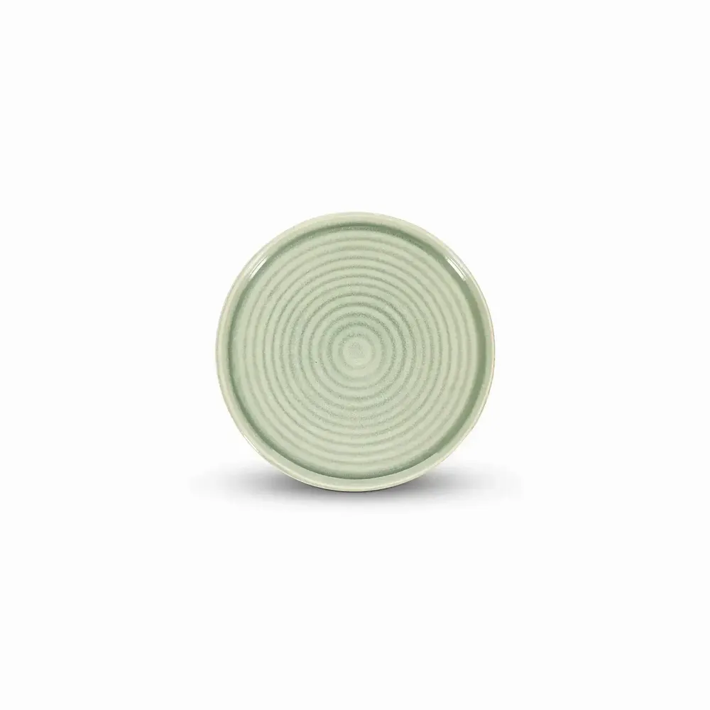 Assiettes au quotidien - Assiette plate 21,5cm vert Cameo - SALT&PEPPER