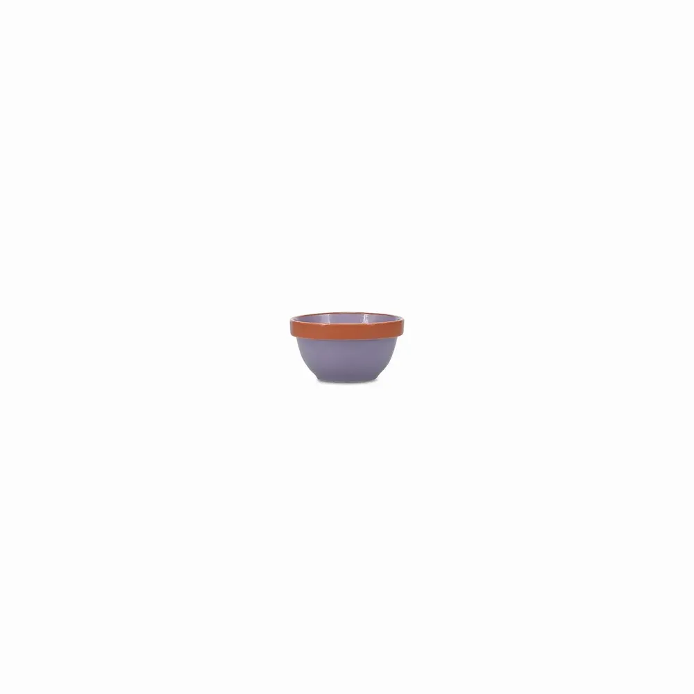 Bowls - Bowl 9xH5cm purple/orange Duo - ONA