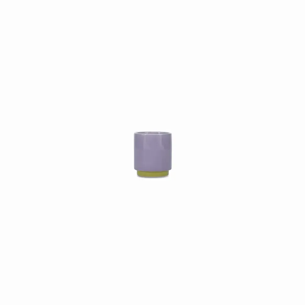 Mugs - Mocha cup 13cl green/purple Duo - ONA