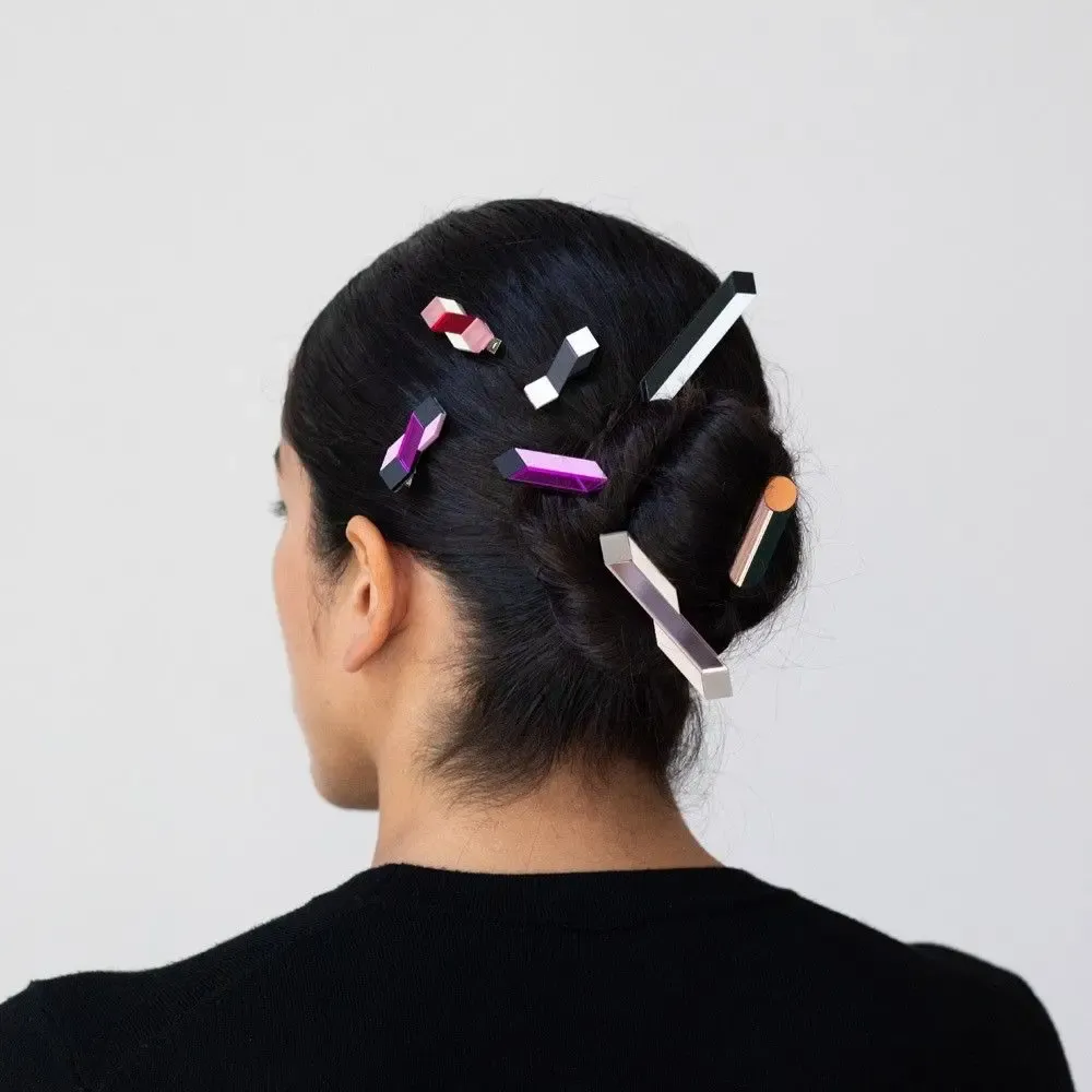 Hair accessories - PRISMA XL - Geometric Hair & Style Pin - PAMELA COROMOTO