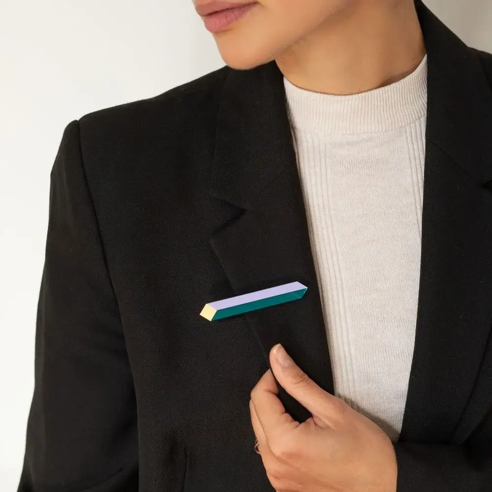 Hair accessories - PRISMA XL - Geometric Hair & Style Pin - PAMELA COROMOTO