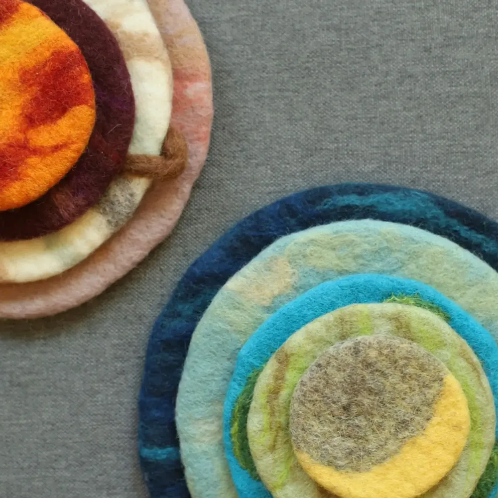 Bags and totes - Wool Felt - SHEEP MOUNTAIN