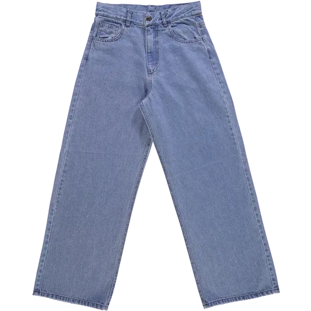 Apparel - BERGENIE Denim Blue PANTS - POUDRE ORGANIC