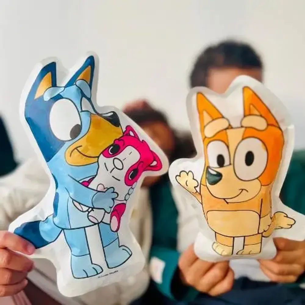 Produits sous licence  - 2 coloriages gonflables - Bluey & Bingo - ARA-CREATIVE