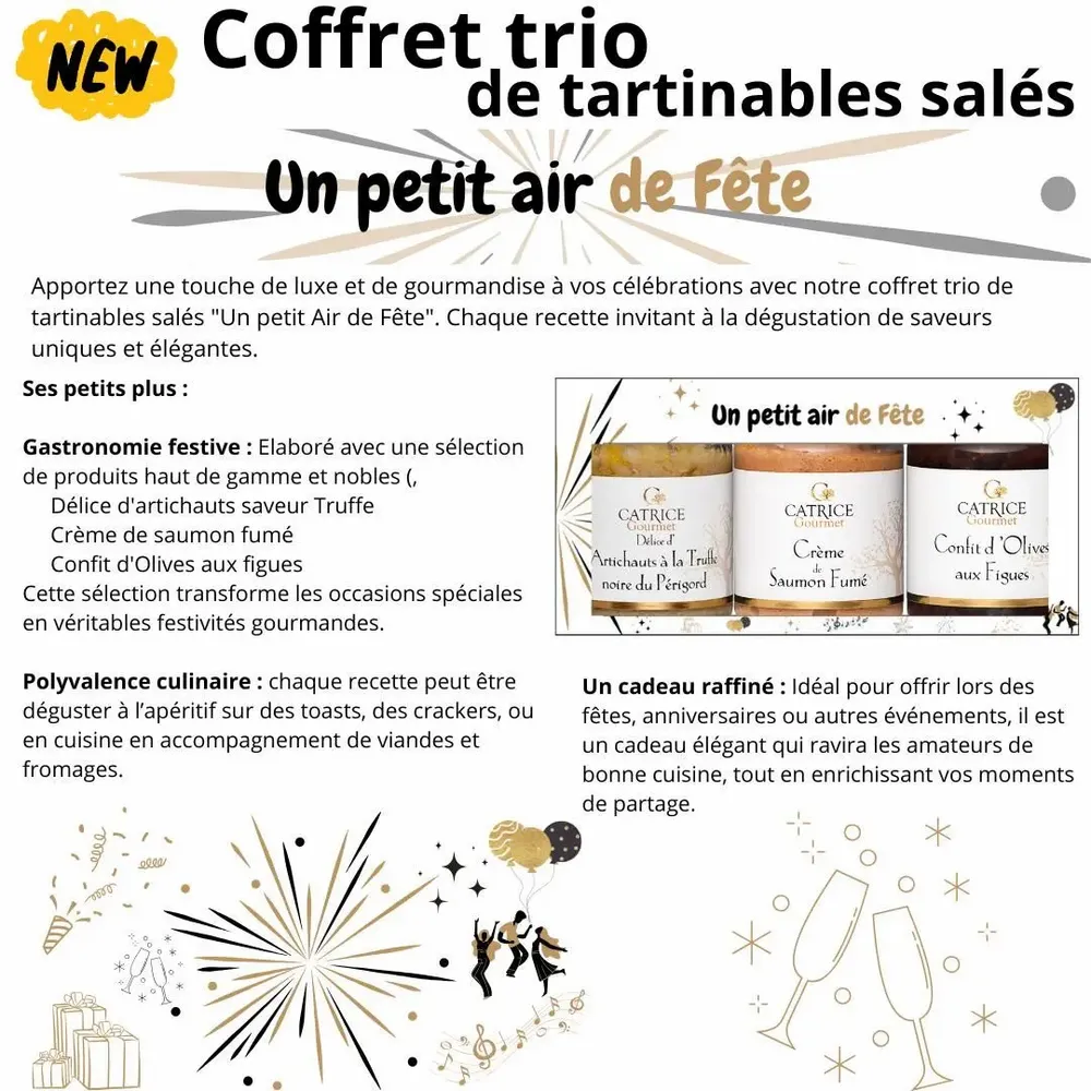 Delicatessen - A little bit of celebration box - CATRICE GOURMET