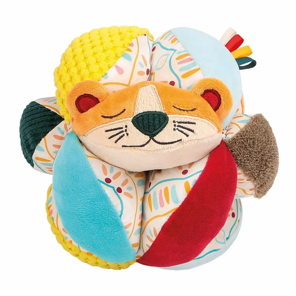 Toys - Grasping Ball – Fabric – 18 cm - LUDI