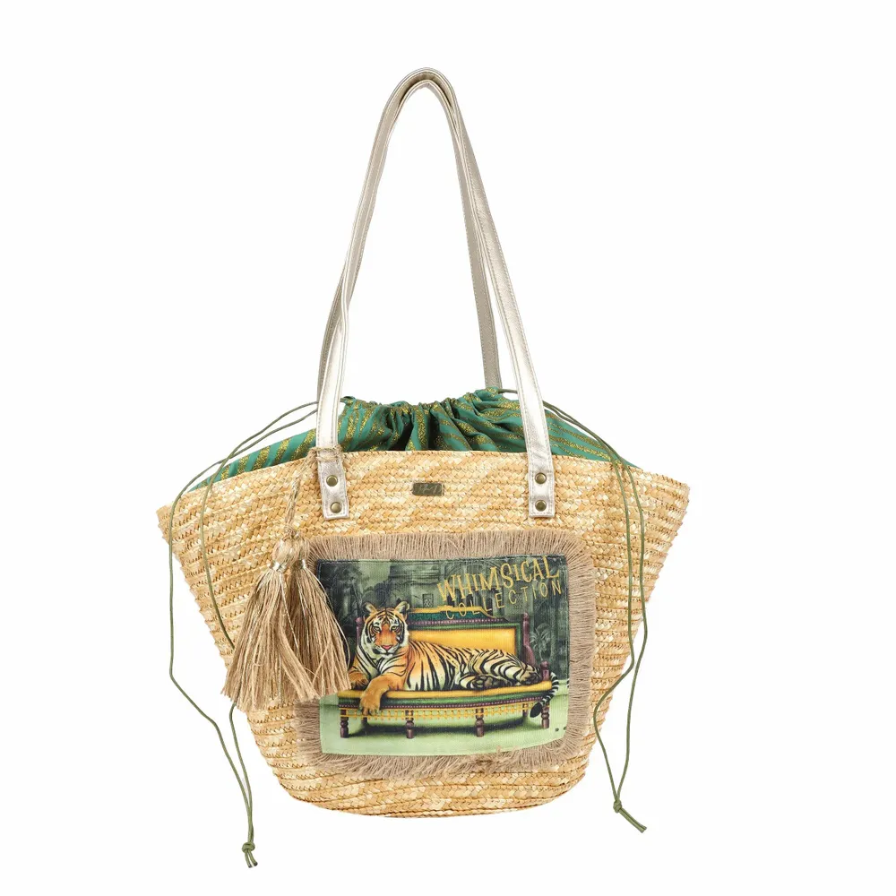 Shopping baskets - Straw basket - WHIMSICAL COLLECTION