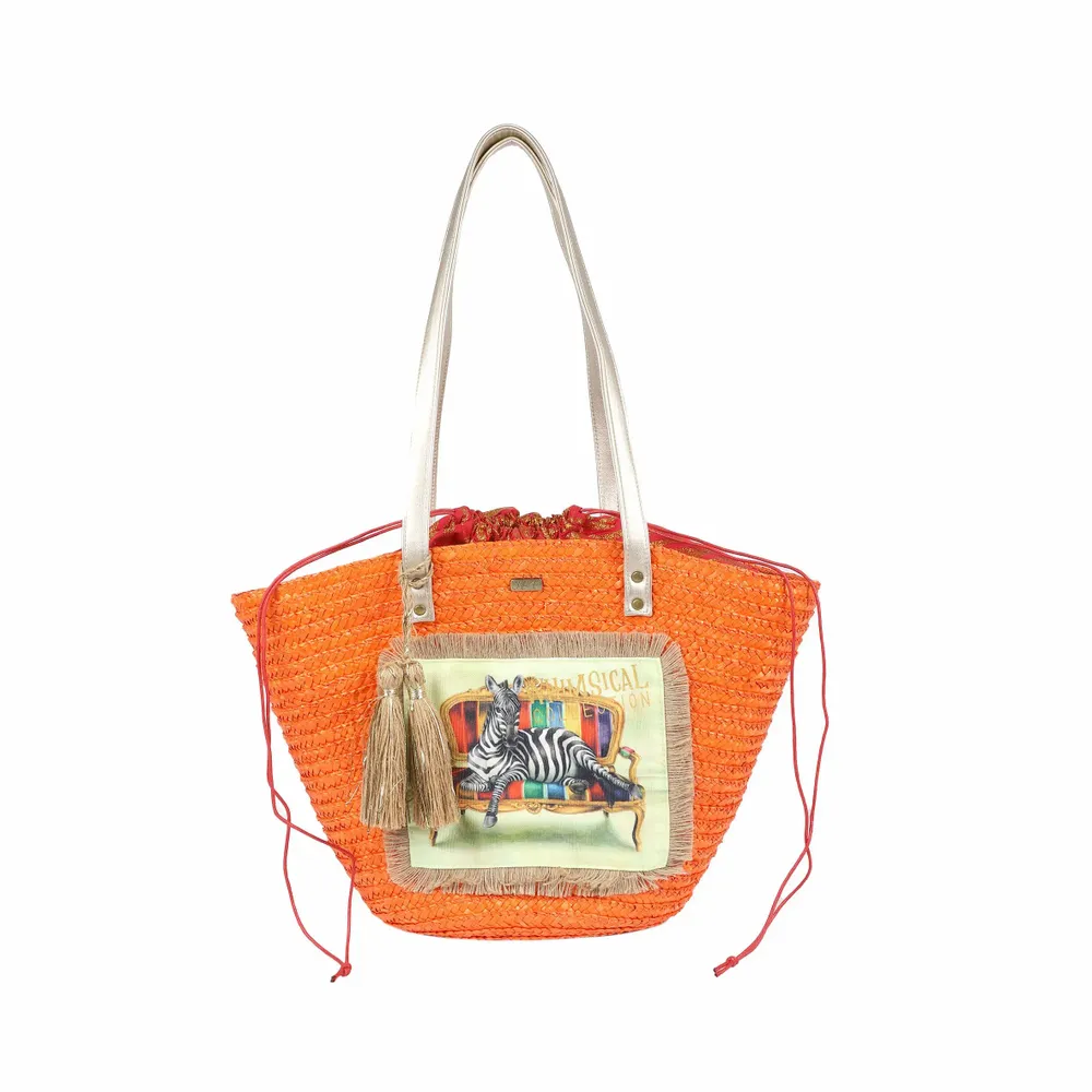 Shopping baskets - Straw basket - WHIMSICAL COLLECTION