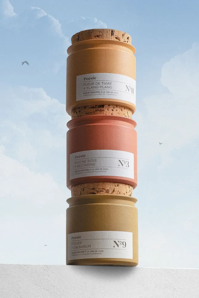 Bougies - Bougie — Collection Classique | Terracotta & Colors - WITH POESIE