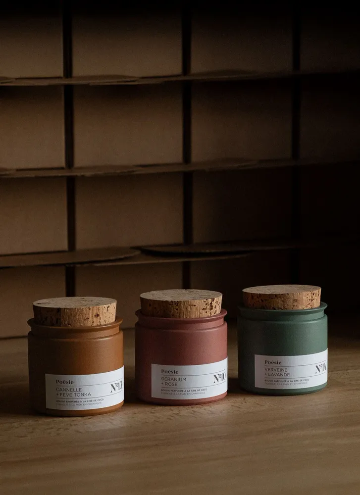 Bougies - Bougie — Collection Classique | Terracotta & Colors - WITH POESIE