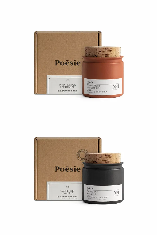 Bougies - Bougie — Collection Classique | Terracotta & Colors - WITH POESIE