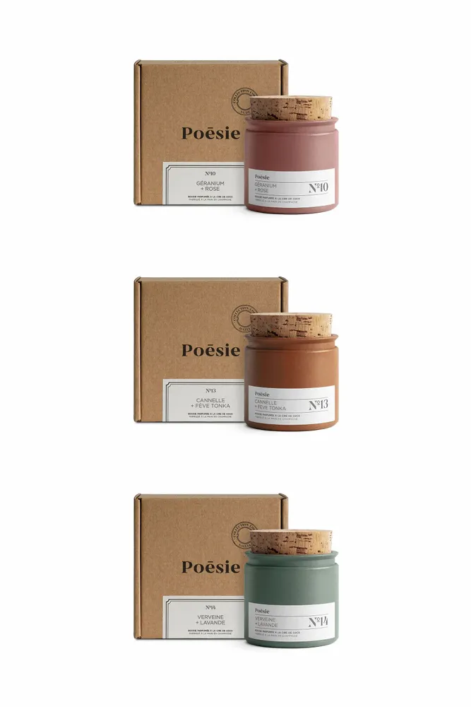 Bougies - Bougie — Collection Classique | Terracotta & Colors - WITH POESIE