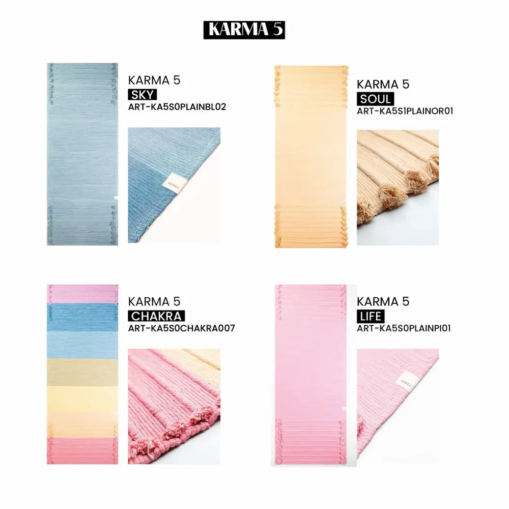 Rugs - KARMA5, organic and aesthetic yoga - MAHOLA YOGA