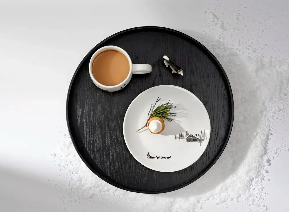 Assiettes au quotidien - Mugs et Tasse JOY Snow Tracks - ASA SELECTION