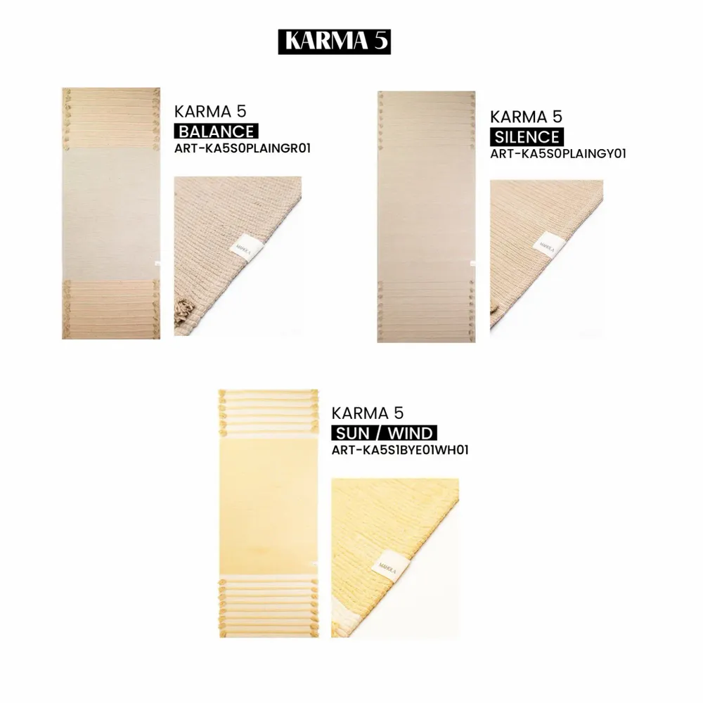 Rugs - KARMA5, organic and aesthetic yoga - MAHOLA YOGA