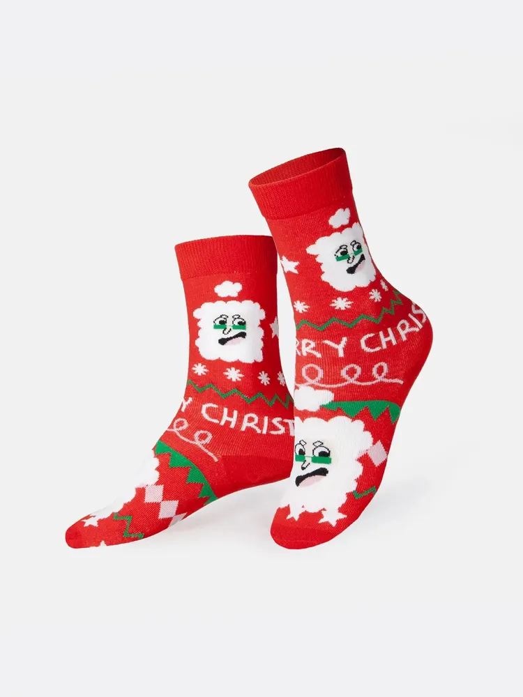 Chaussettes - Eat My Socks Kids, Xmas, Santa - THE WOW EFFECT COMPANY