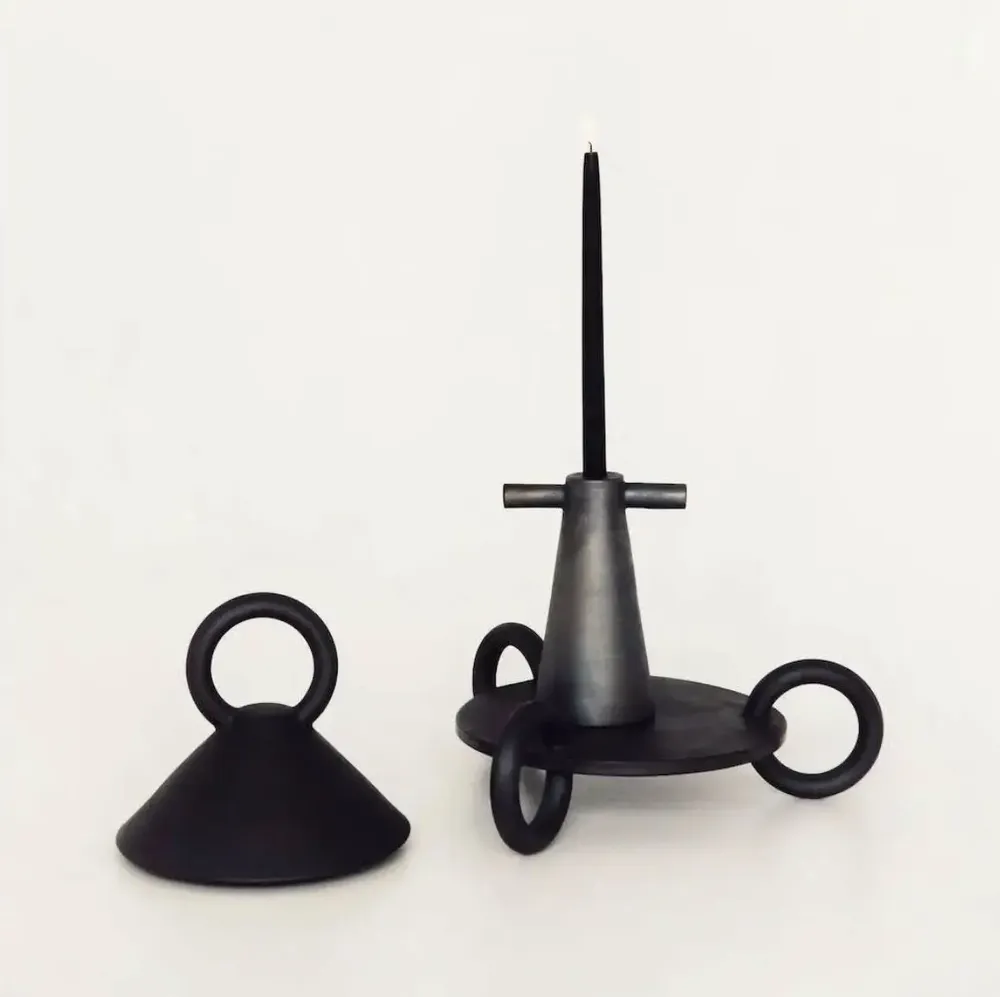 Céramique - Petit bougeoir Guculia.Tini - GALERIE SANA MOREAU