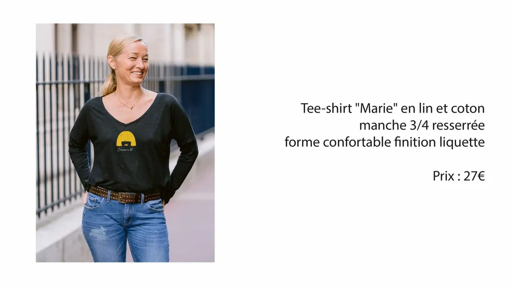 Prêt-à-porter - le top Marie - JEANNE A DIT