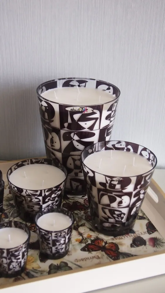 Candles - MOSAICO EN AJEDREZ - ARTITUDE HOME