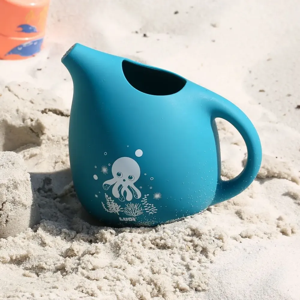 Children's bathtime - Bath Watering Can – Silicone - 15 cm - LUDI